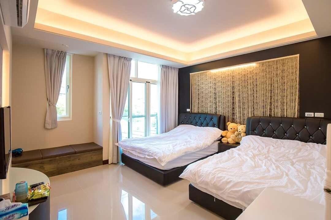 綠竹筍民宿 Zhushan Exterior foto